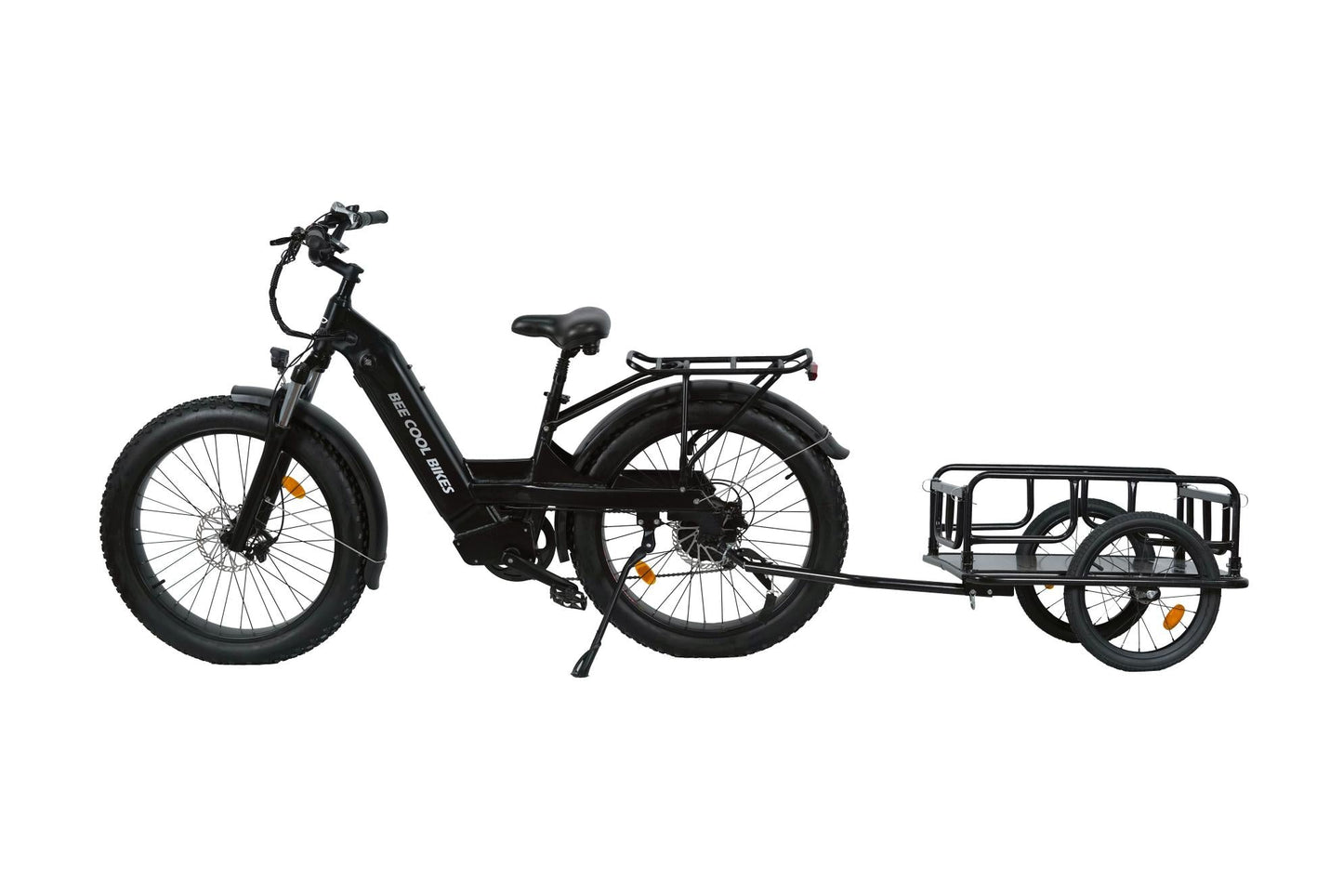 折りたたみ式 Ebike カーゴ トレーラー