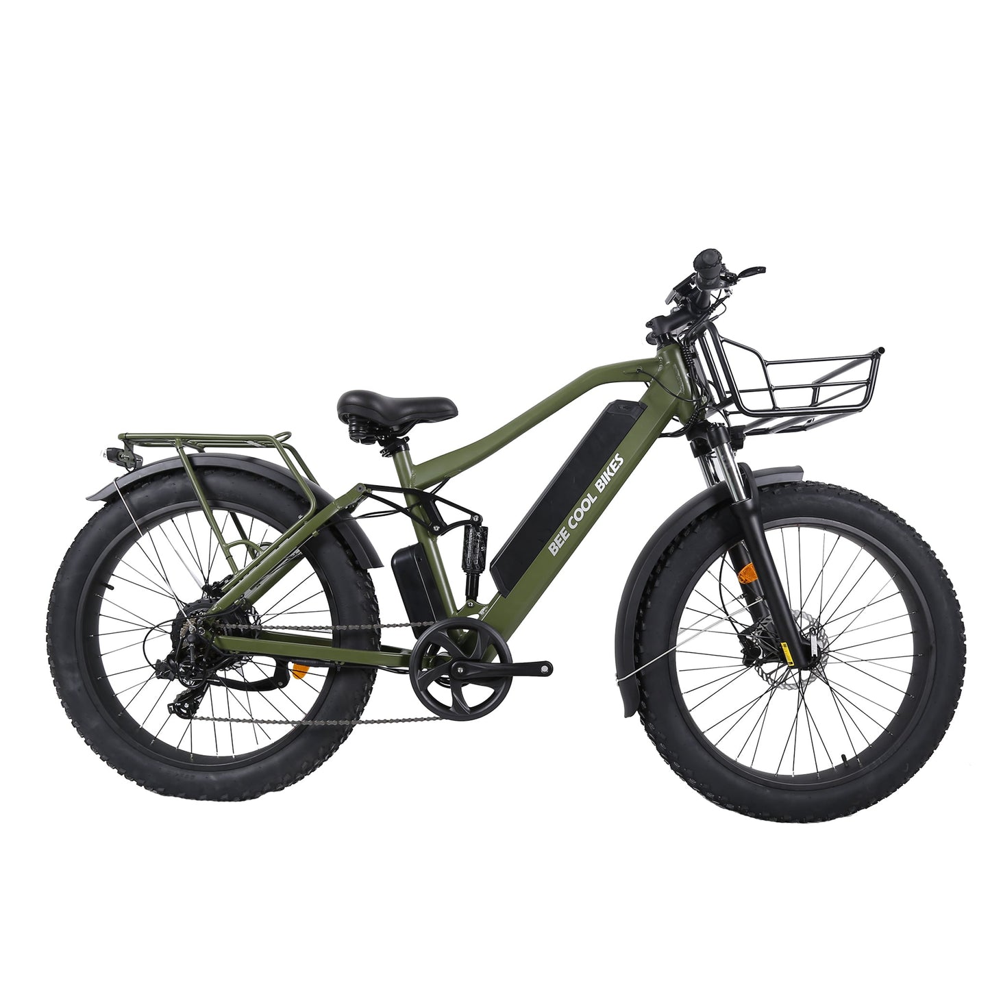 E-Bike フロントマウントバスケット