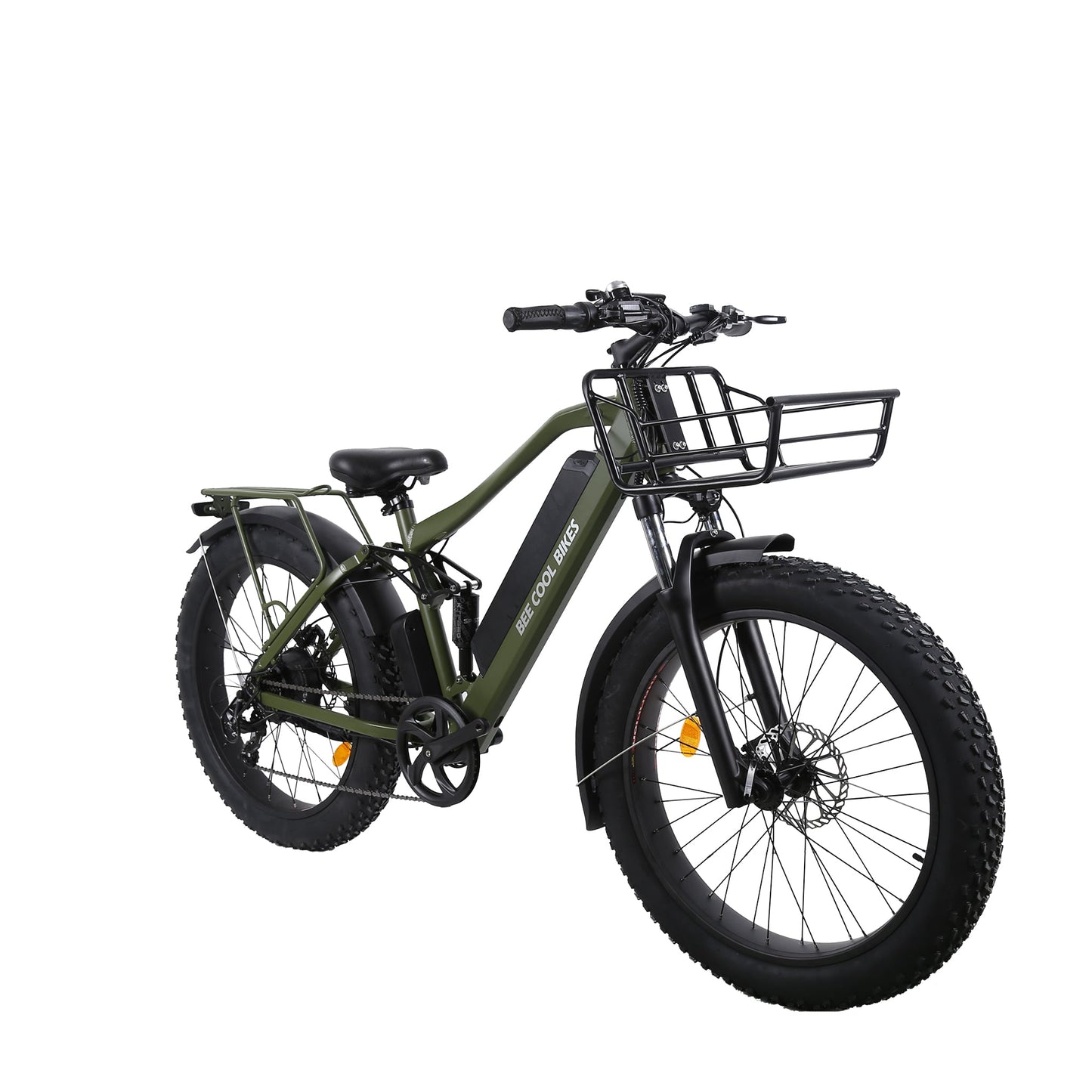 E-Bike フロントマウントバスケット