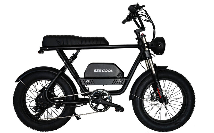 Electric Moped-Style Bike | Hydraulic Fork | Dual Suspension | 48V 21Ah ...